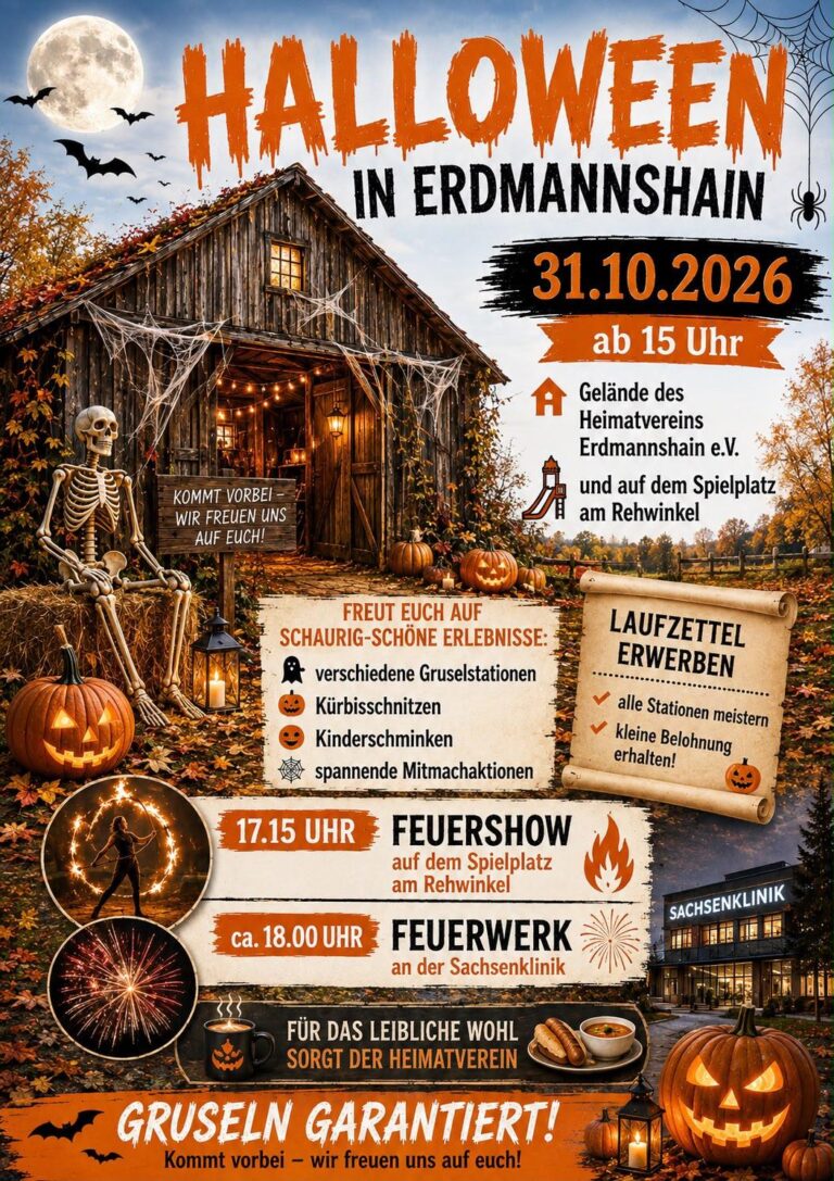Halloween in Erdmannshain
